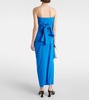 Odette strapless maxi dress