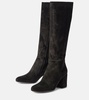 Joelle suede knee-high boots