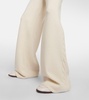 Napier high-rise cashmere wide-leg pants