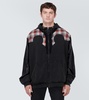 x Pendleton checked cotton hoodie