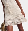 Jennifer crochet cotton minidress