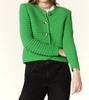 gaspard cardigan in green