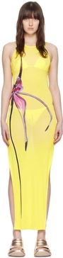 Yellow Sea Breeze Maxi Dress