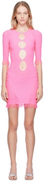 SSENSE Exclusive Pink Miranda Minidress