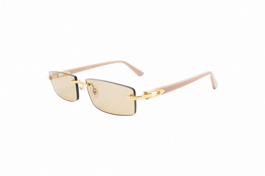 Cartier Rectangle Frame Sunglasses