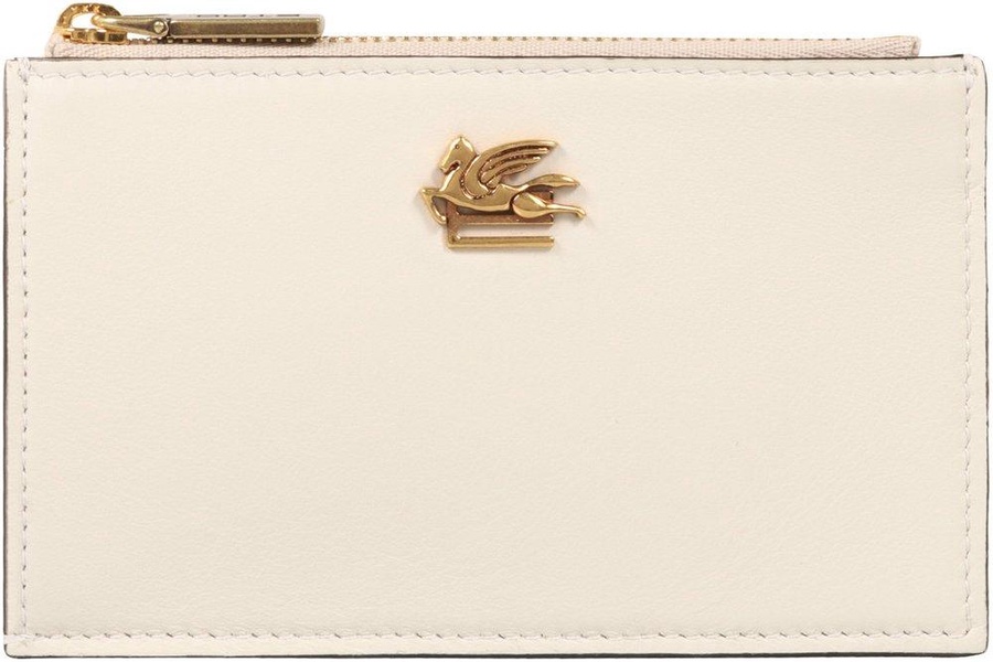 Etro Pegaso Zipped Card Holder