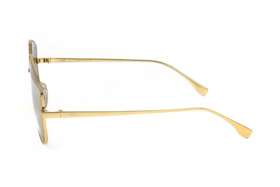 Fendi Eyewear Geometric Frame Sunglasses