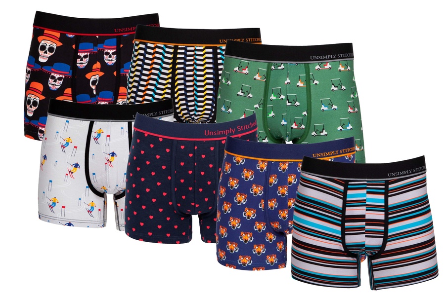 boxer trunk 7 pack