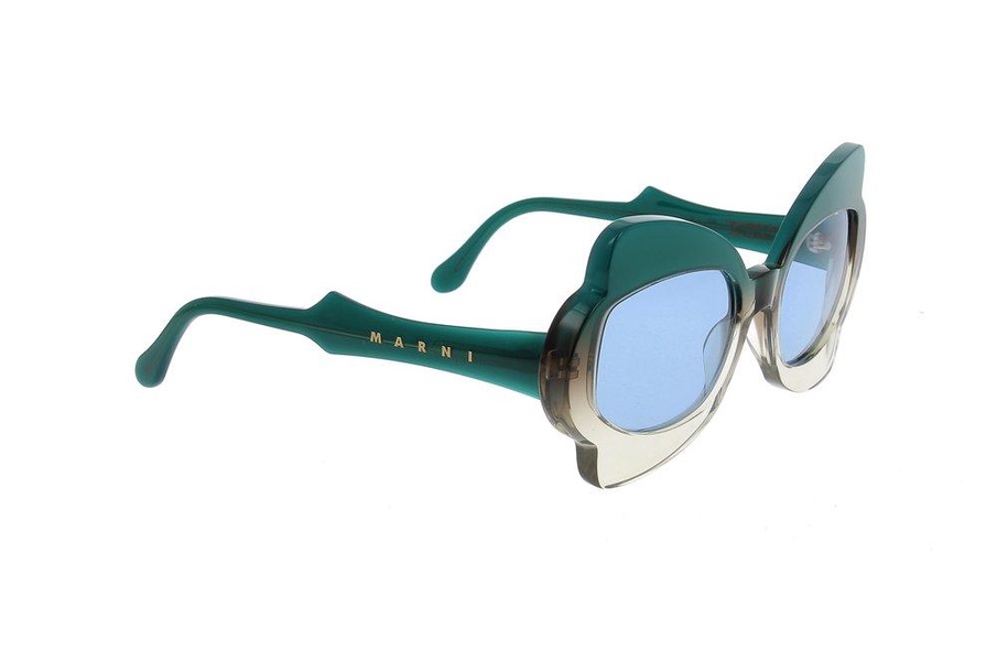 Marni Eyewear Butterfly Frame Sunglasses