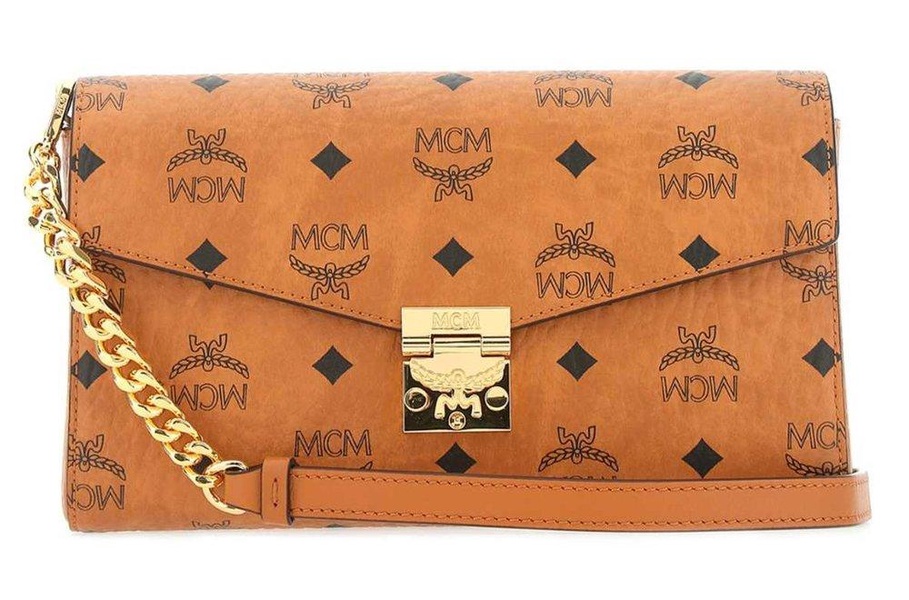 MCM Millie Foldover Crossbody Bag