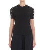 Alexander Wang Embellished Ribbed Top