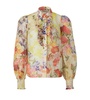 Zimmermann Floral Printed Buttoned Blouse