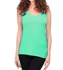 bra friendly tank top in green