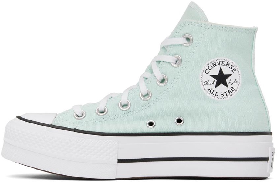 Blue Chuck Taylor All Star Lift Platform High Top Sneakers