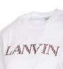 Cropped Logo Lanvin Paris T-shirt