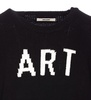 Zadig & Voltaire Kennedy Slogan Intarsia Knitted Jumper