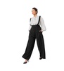 Plus Size Wide Leg Rochelle Suspender Pants