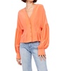 mayson silk top in coral quartz