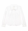 women hemmingway top in white