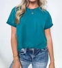 mali baby tee in teal