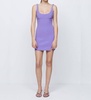 marisol scoop mini dress in grape