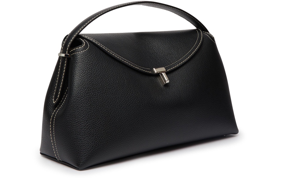 T-Lock leather shoulder bag