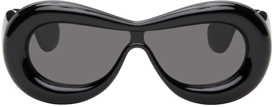 Black Inflated Sunglasses