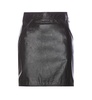 Bally High-Waisted Mini Leather Skirt