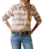 serape button down shirt in sagebrush