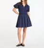 sabella dress in maritime blue