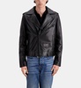 leather biker jacket