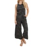 somerset wide leg jumpsuit in lead camo