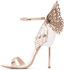 White Evangeline Heeled Sandals