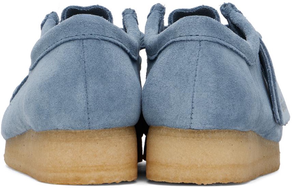 Blue Wallabee Derbys