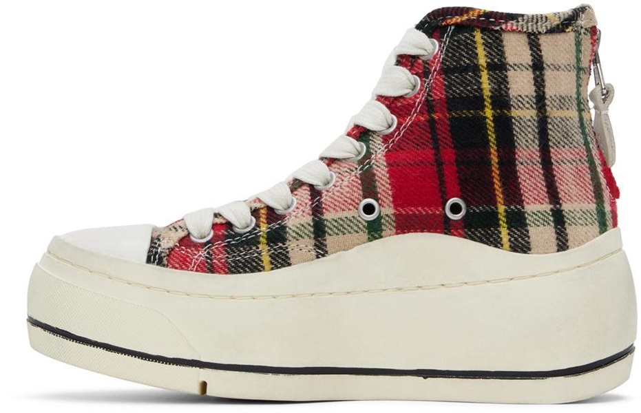 SSENSE Exclusive Red & Green Kurt High Top Sneakers