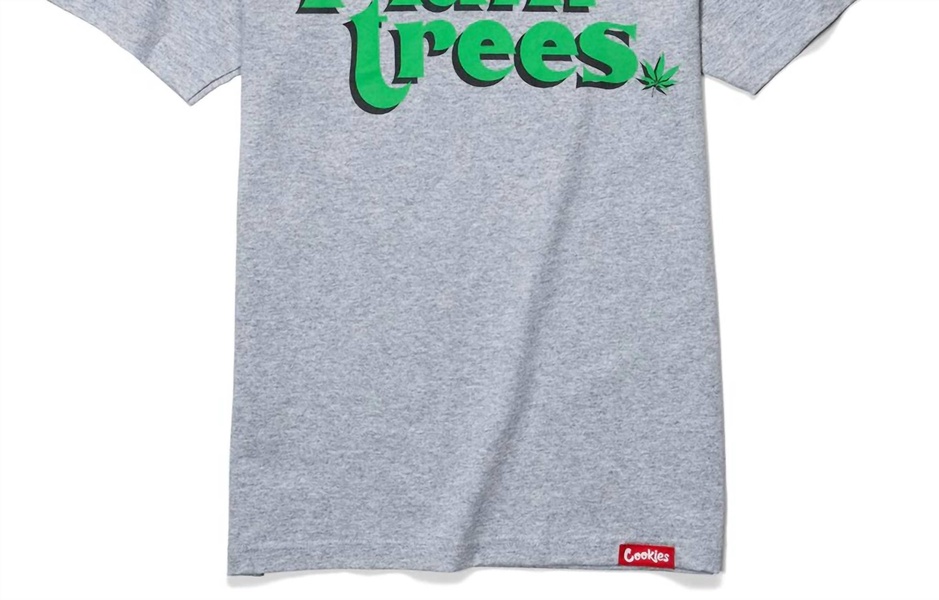 men's plant trees t-shirt in heather grey