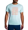 men's distance short sleeve 2.0 t-shirt in heather slate