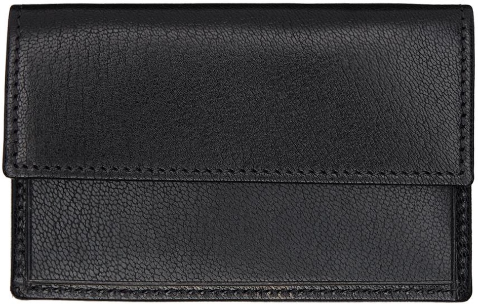 Black Two Card Holder