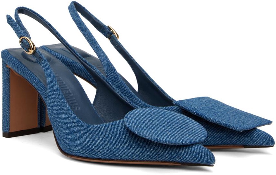 Blue Les Classiques 'Les Slingbacks Duelo Hautes' Heels