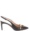 Moschino Pointed-Toe Slingback Pumps