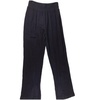 imane flare slit pants in black