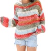 all cozied up sweater in multi color