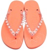 Pink Loubi Flip Spikes Donna Sandals