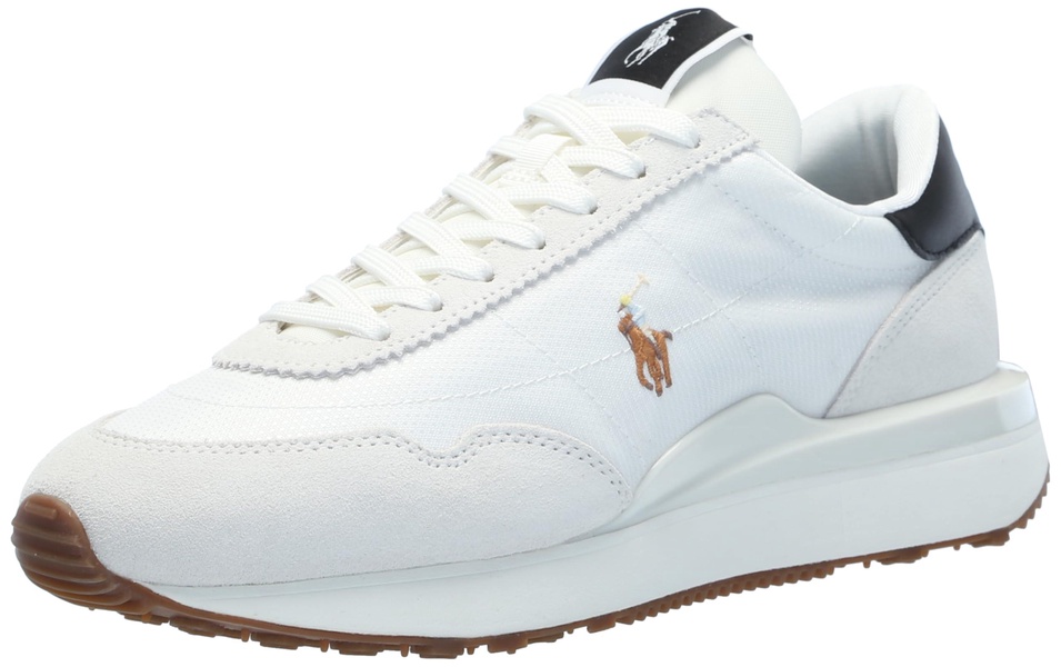 POLO RALPH LAUREN Men's Train 89 Suede-Paneled Sneaker