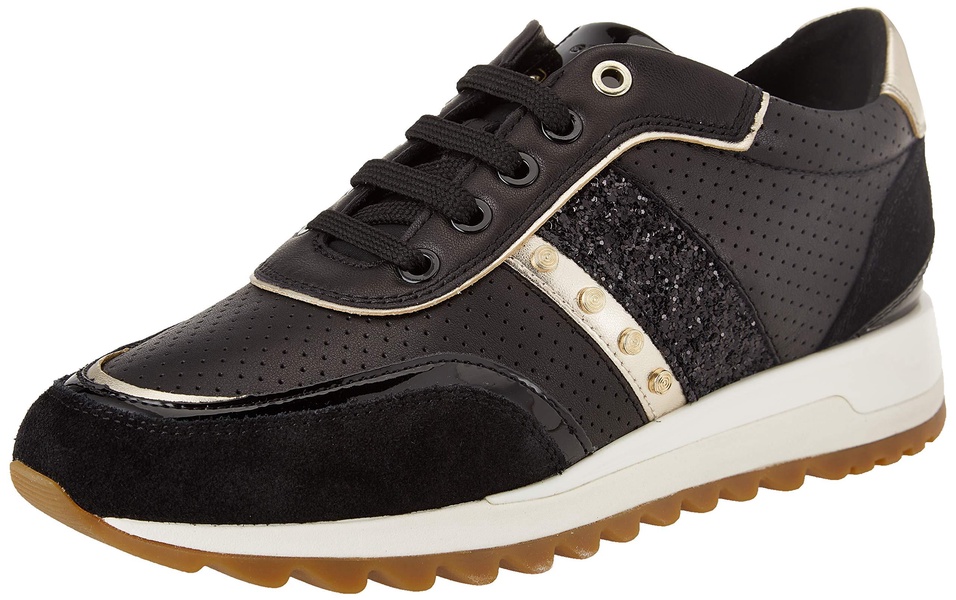 Geox Women's Suede Tabelya Trainer