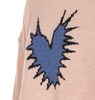 Zadig & Voltaire Alma Spiked Heart Jumper