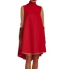 tadeo sleeveless dress in ruby tinta