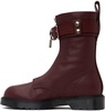 Burgundy Punk Boots