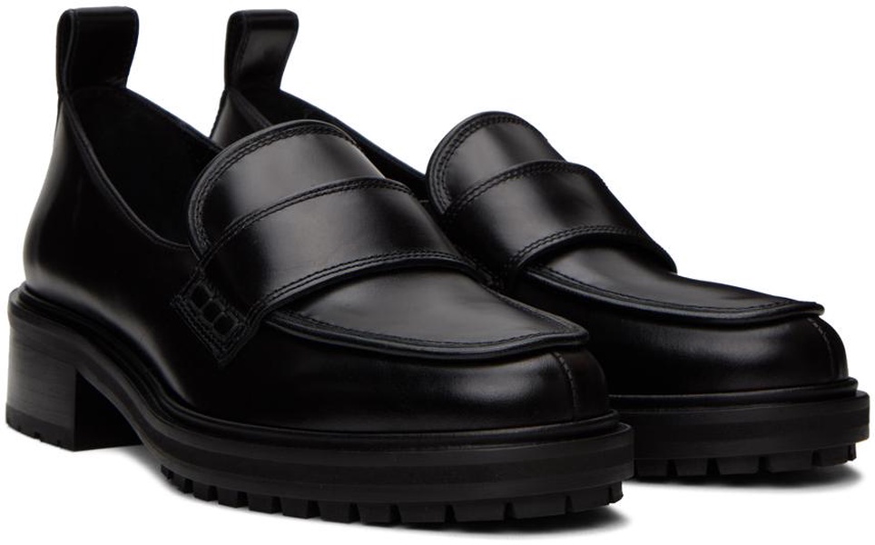 Black Ruth Calf Loafers