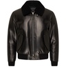 Jacket in grain leather